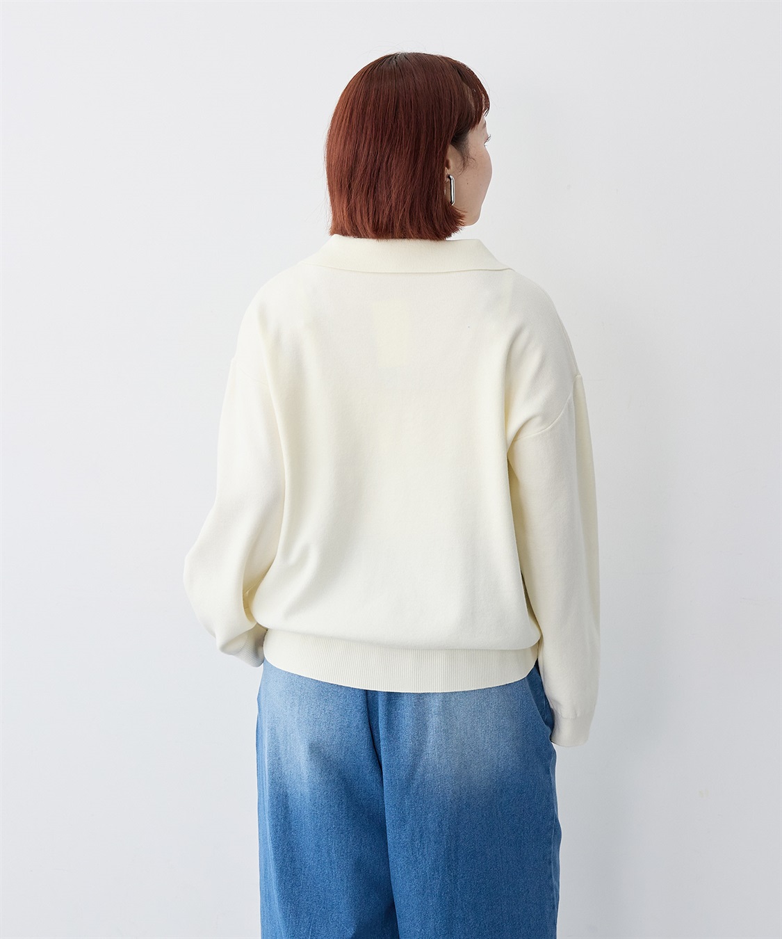 anyfee 【anyfee/大きいサイズ】ポロスキッパーニットプルオーバー《セットアップ対応》_sub_17