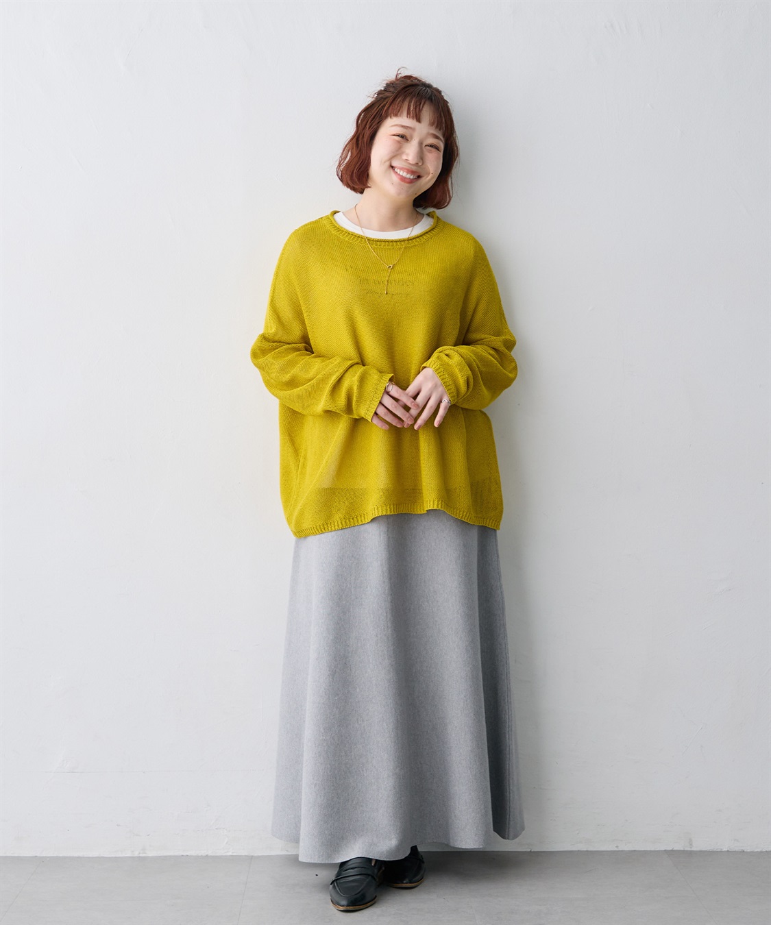 anyfee 【anyfee/大きいサイズ】ニットフレアスカート◆新色追加◆《セットアップ対応》_sub_21