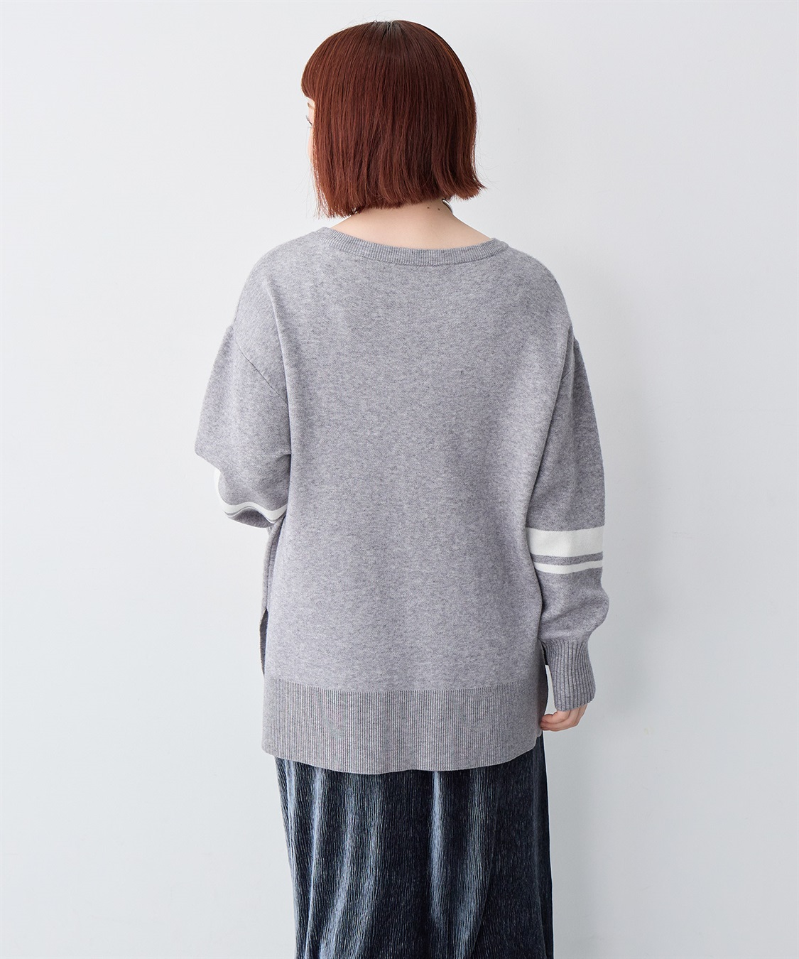 anyfee 【anyfee/大きいサイズ】ジャガードロゴニットプルオーバー_sub_17