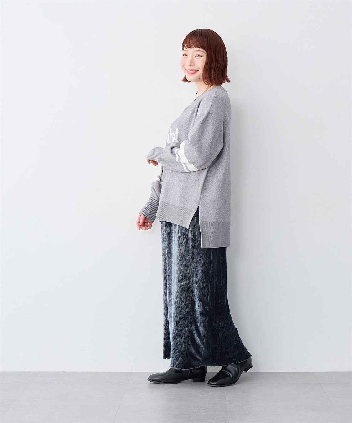 anyfee 【anyfee/大きいサイズ】ジャガードロゴニットプルオーバー_sub_18