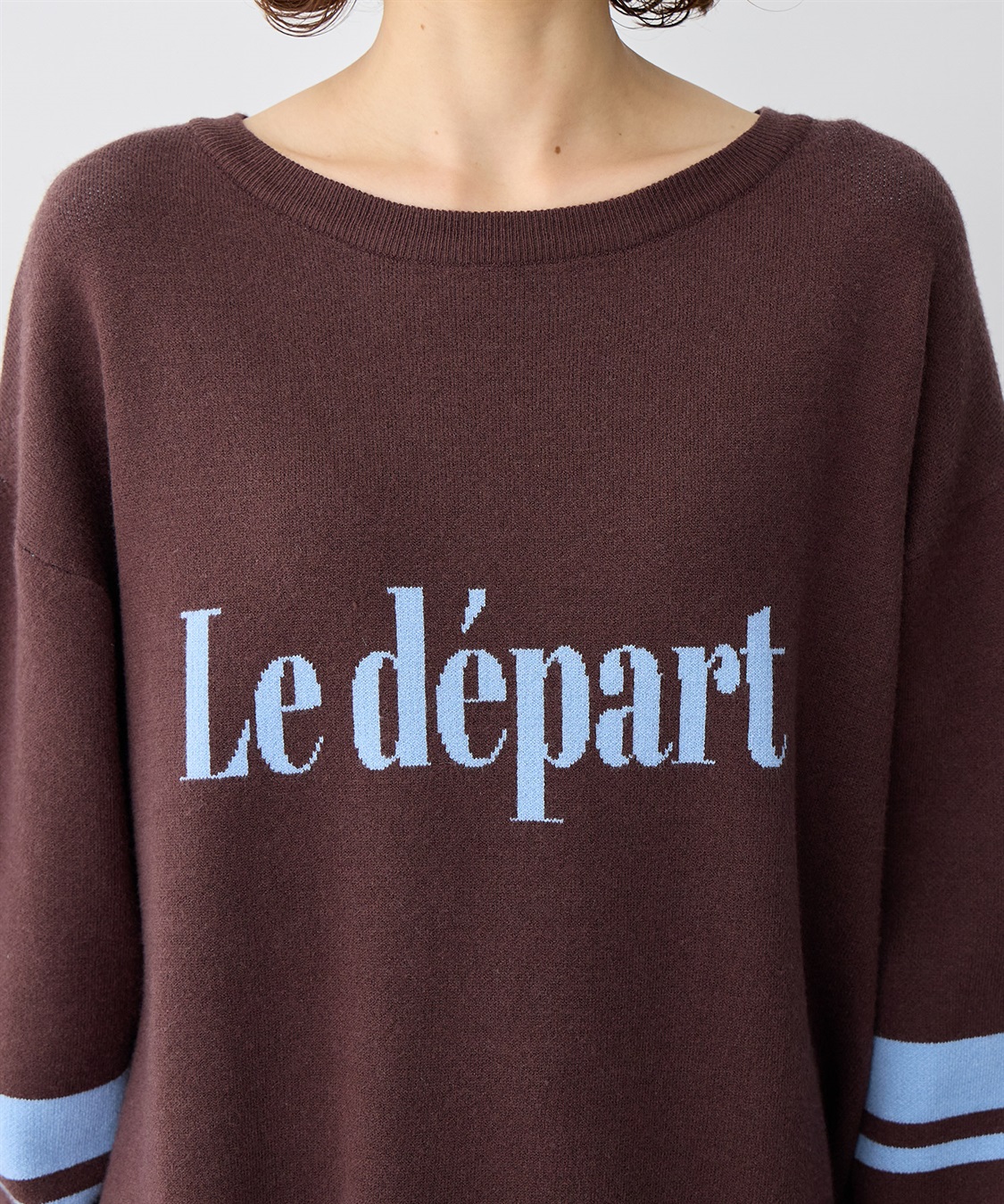 anyfee 【anyfee/大きいサイズ】ジャガードロゴニットプルオーバー_sub_22