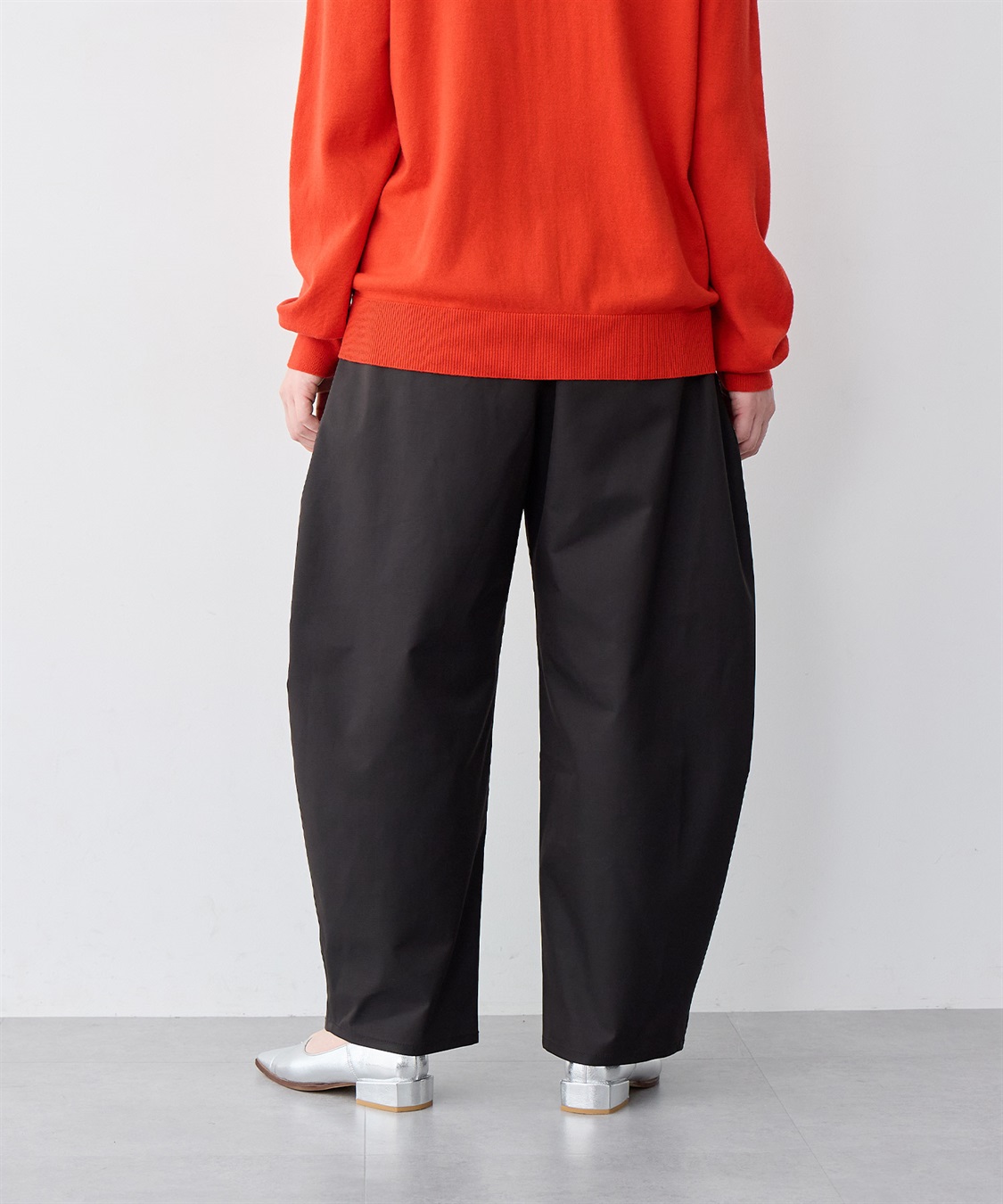 anyfee 【anyfee/大きいサイズ】ツイルバレルレックワイドパンツ_sub_28