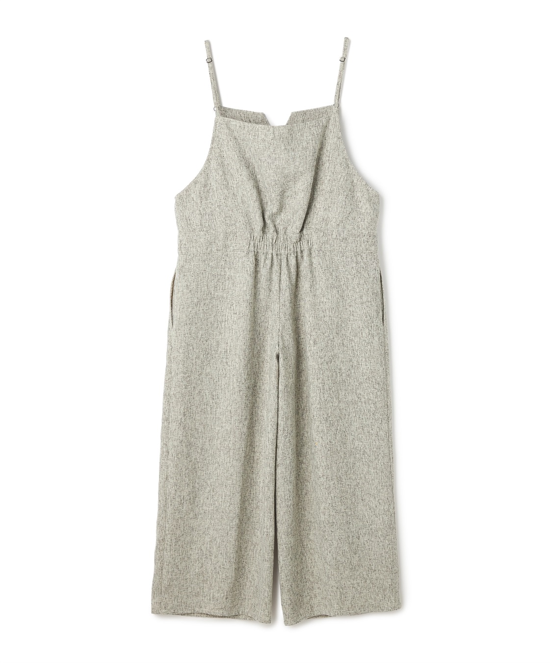 anyfee 【anyfee/大きいサイズ】ツイードキャミビスチェ風サロペット/オールインワン_sub_26