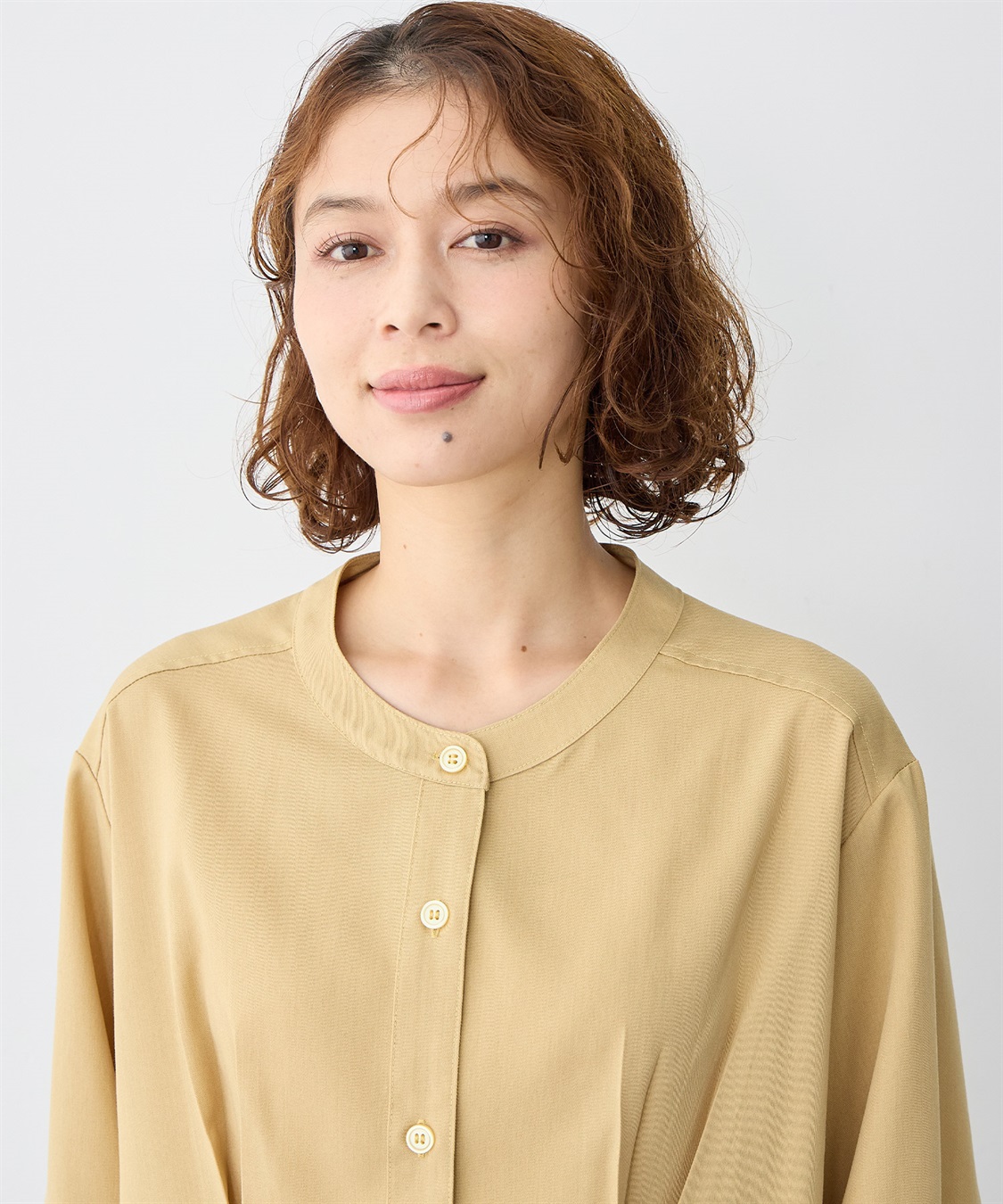 anyfee 【anyfee/大きいサイズ】ウエストタックデザインシャツ_sub_12