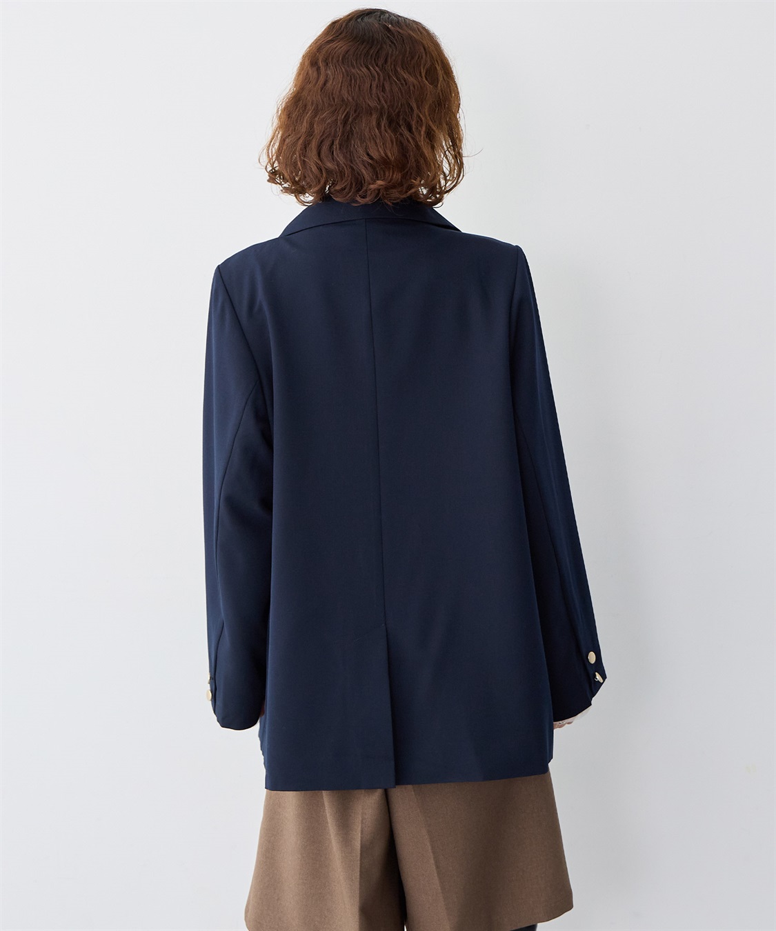 anyfee 【anyfee/大きいサイズ】金釦ダブルブレストテーラードジャケット/ブレザー_sub_13