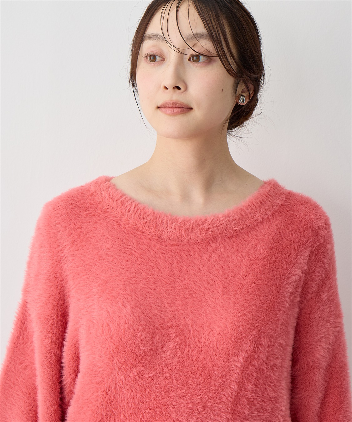 anyfee 【anyfee/大きいサイズ】ボートネックフェザーニットプルオーバー_sub_17