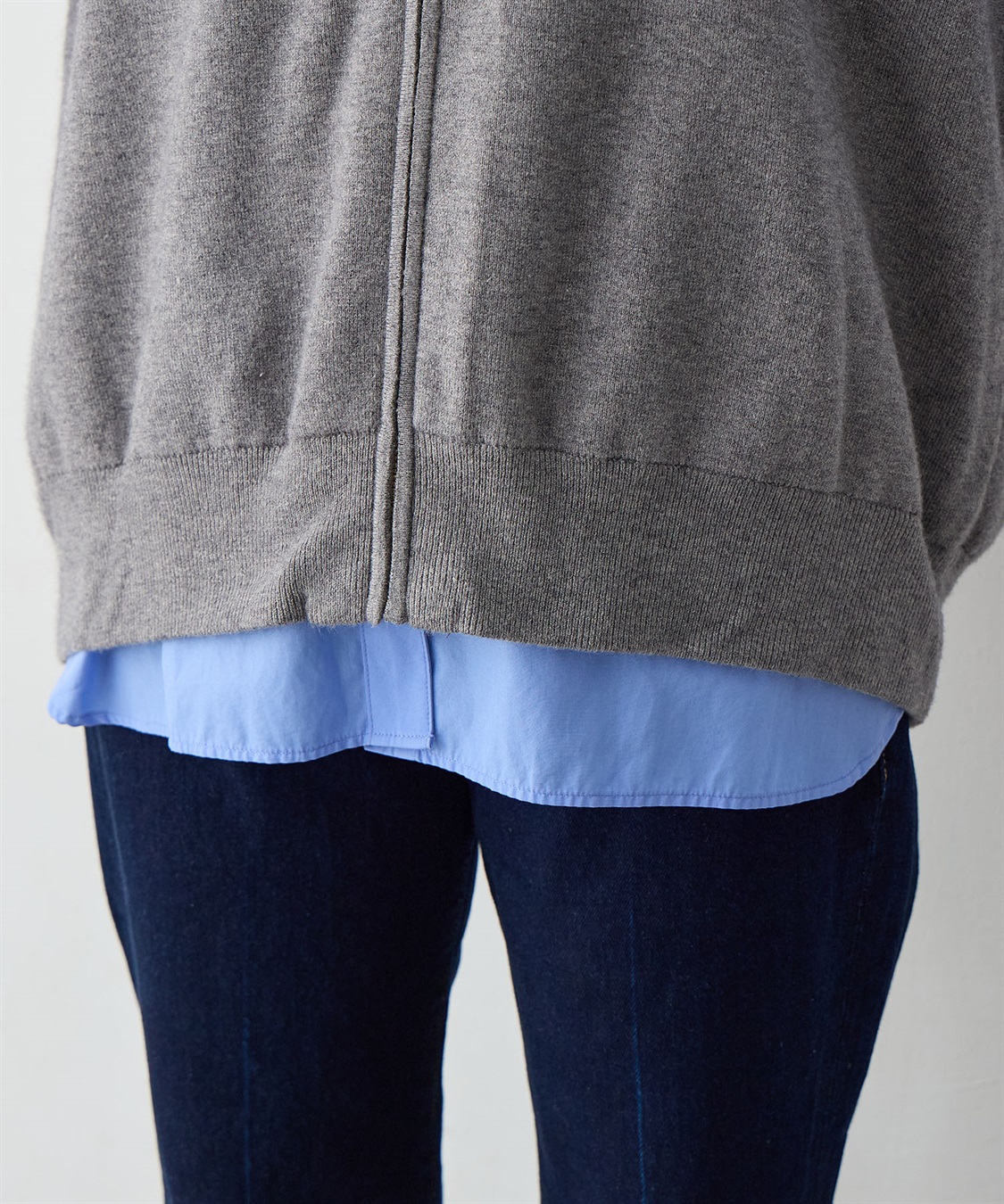 anyfee 【anyfee/大きいサイズ】深VネックZIPノースリニットブルゾン/ベスト_sub_19