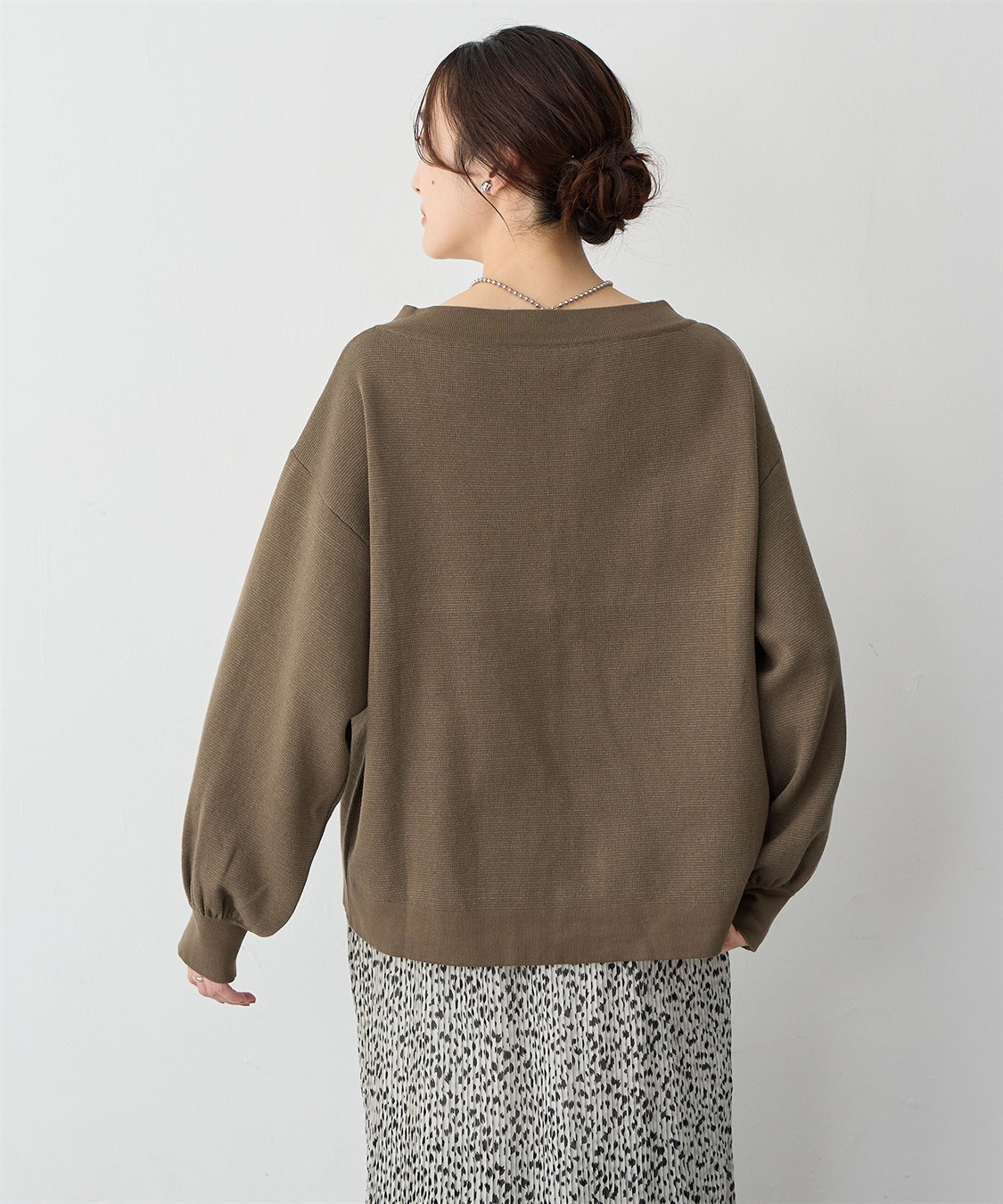 Life Style by cross marche 【anyfee/大きいサイズ】2Wayダブルジップボートネックカーディガン_sub_20