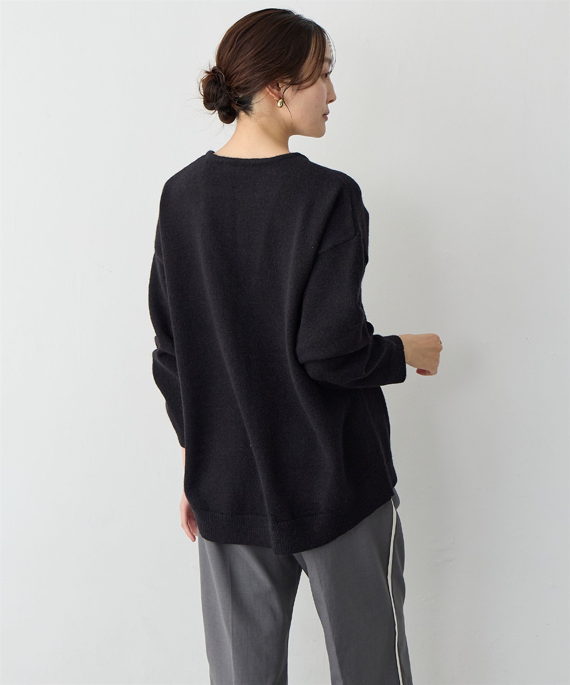 anyfee 【anyfee/大きいサイズ】レイヤード風ニットプルオーバー_sub_6