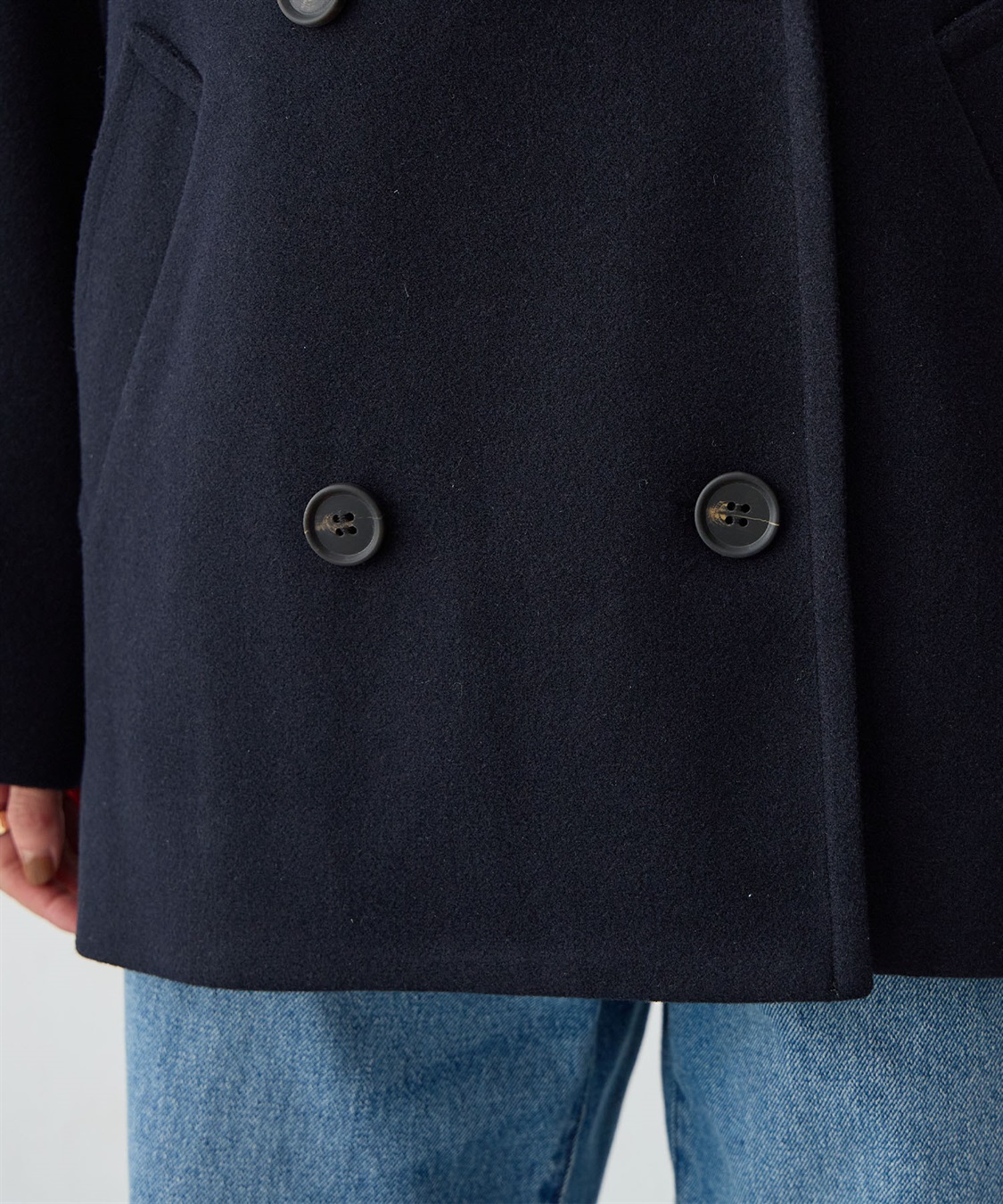 Life Style by cross marche 【anyfee/大きいサイズ】ミディ丈Pコート_sub_18