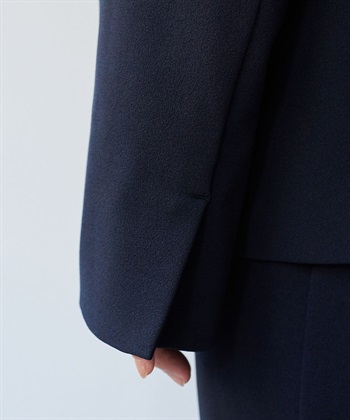 anyfee 【anyfee/大きいサイズ】ニットジョーゼットVネックノーカラージャケット《セレモニー/オケージョン》_subthumb_18