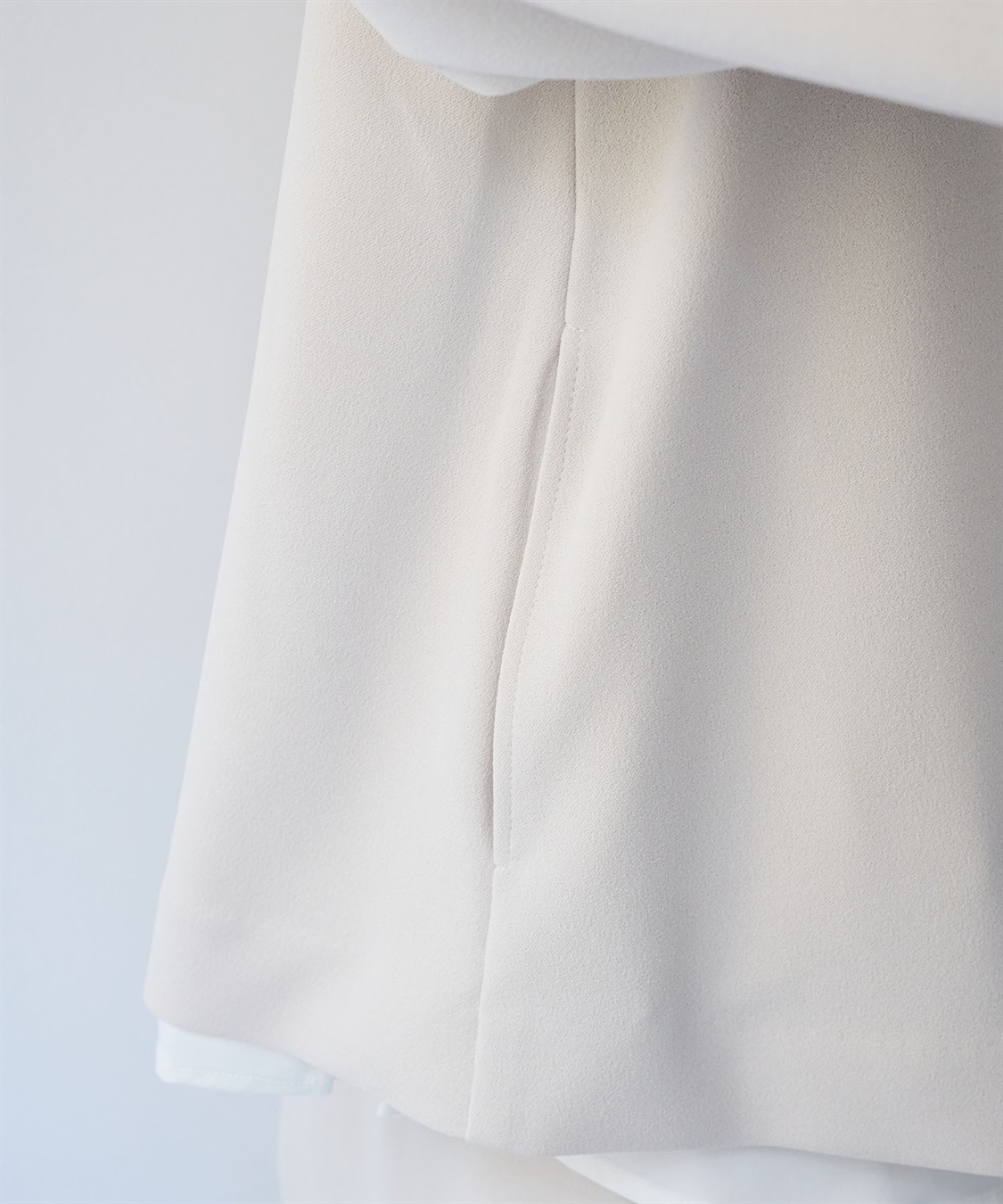 anyfee 【anyfee/大きいサイズ】ニットジョーゼットケープ風ジャケット《セレモニー/オケージョン》_sub_16