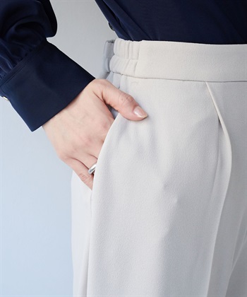 anyfee 【anyfee/大きいサイズ】美シルエットストレッチテーパードパンツ《セレモニー/オケージョン》_subthumb_8