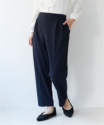 anyfee 【anyfee/大きいサイズ】美シルエットストレッチテーパードパンツ《セレモニー/オケージョン》_subthumb_11