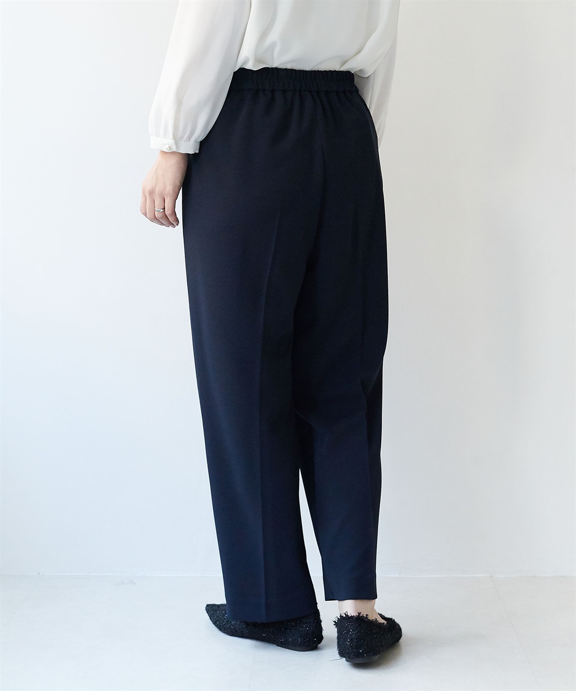 anyfee 【anyfee/大きいサイズ】美シルエットストレッチテーパードパンツ《セレモニー/オケージョン》_sub_23