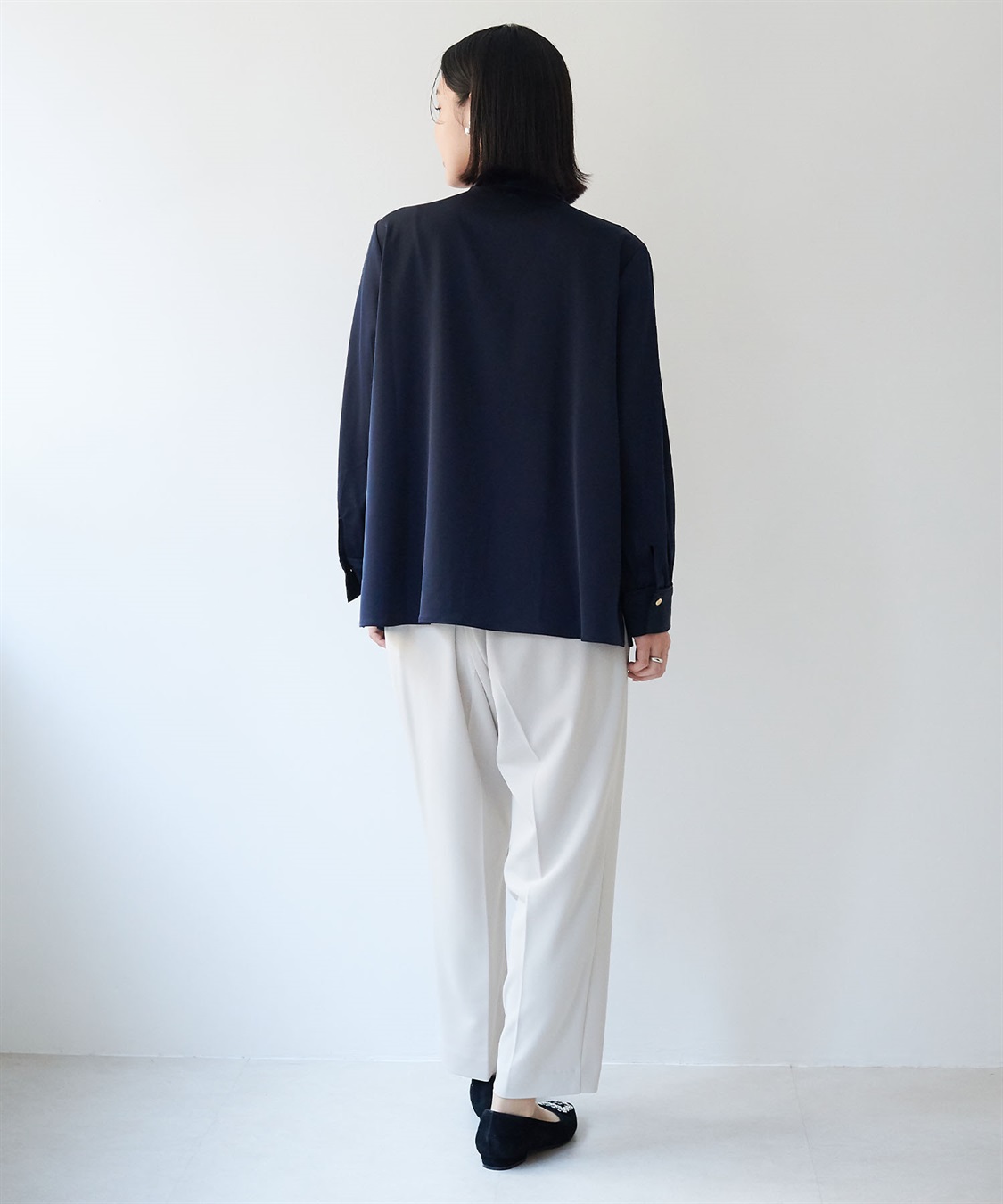 anyfee 【anyfee/大きいサイズ】BIGボウタイブラウス《セレモニー/オケージョン》_sub_12