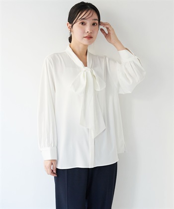 anyfee 【anyfee/大きいサイズ】BIGボウタイブラウス《セレモニー/オケージョン》_subthumb_15