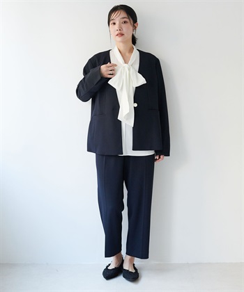 anyfee 【anyfee/大きいサイズ】BIGボウタイブラウス《セレモニー/オケージョン》_subthumb_24