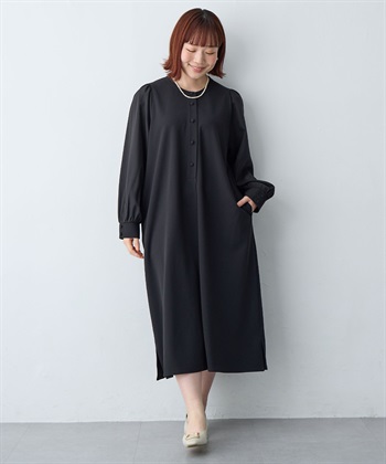 anyfee 【anyfee/大きいサイズ】微シアースリーブフレアワンピース《セレモニー/オケージョン》_subthumb_1