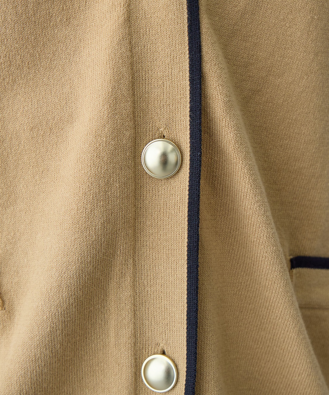 Life Style by cross marche 【anyfee/大きいサイズ】スウェットライク配色ラインカーディガン_sub_18