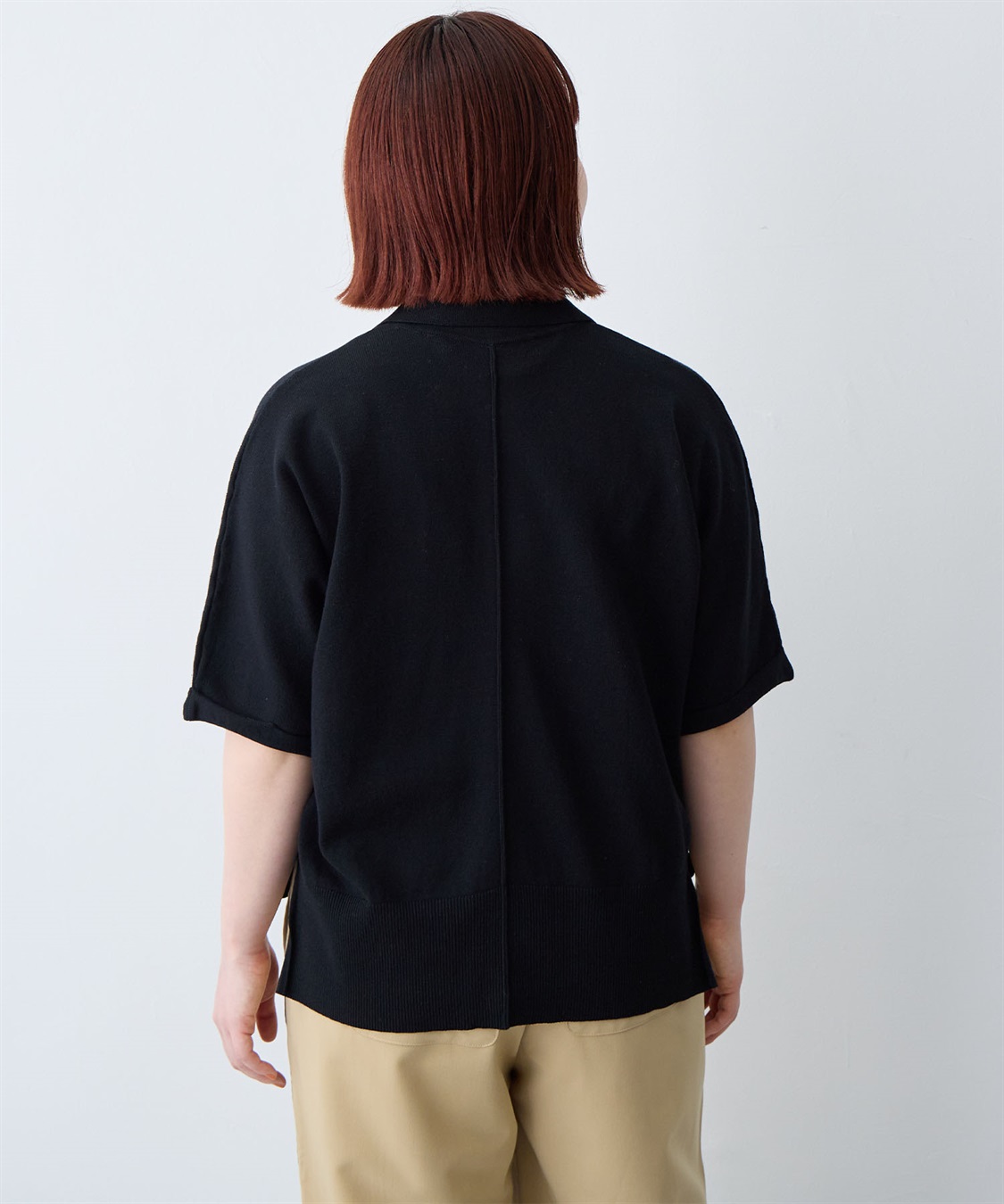 anyfee 【anyfee/大きいサイズ】Wジップ襟付きカーディガン_sub_18