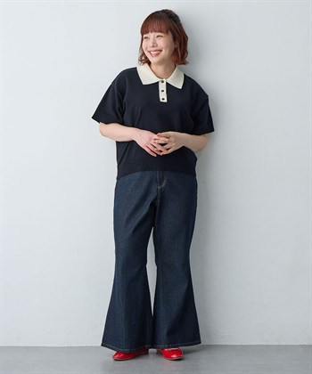 Life Style by cross marche 【anyfee/大きいサイズ】ポロニットプルオーバー_subthumb_11