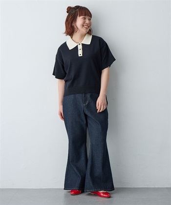 Life Style by cross marche 【anyfee/大きいサイズ】ポロニットプルオーバー_subthumb_12