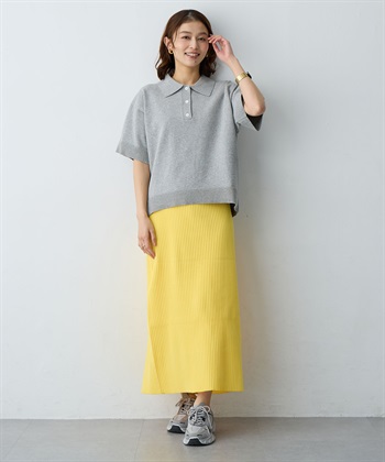 Life Style by cross marche 【anyfee/大きいサイズ】ポロニットプルオーバー_subthumb_20