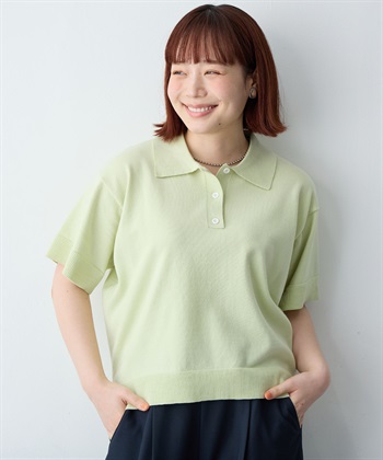 Life Style by cross marche 【anyfee/大きいサイズ】ポロニットプルオーバー_subthumb_22