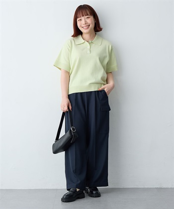 Life Style by cross marche 【anyfee/大きいサイズ】ポロニットプルオーバー_subthumb_26