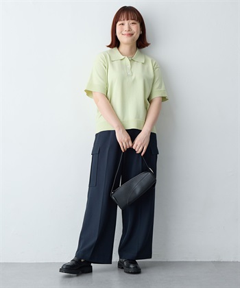 Life Style by cross marche 【anyfee/大きいサイズ】ポロニットプルオーバー_subthumb_27