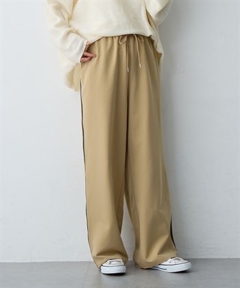 anyfee 【anyfee/大きいサイズ】サイドラインワイドパンツ_subthumb_2