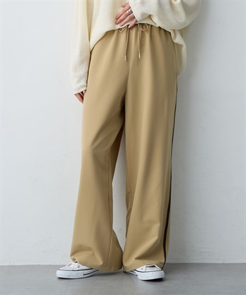 anyfee 【anyfee/大きいサイズ】サイドラインワイドパンツ_subthumb_3