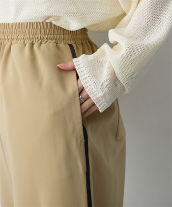 anyfee 【anyfee/大きいサイズ】サイドラインワイドパンツ_subthumb_16