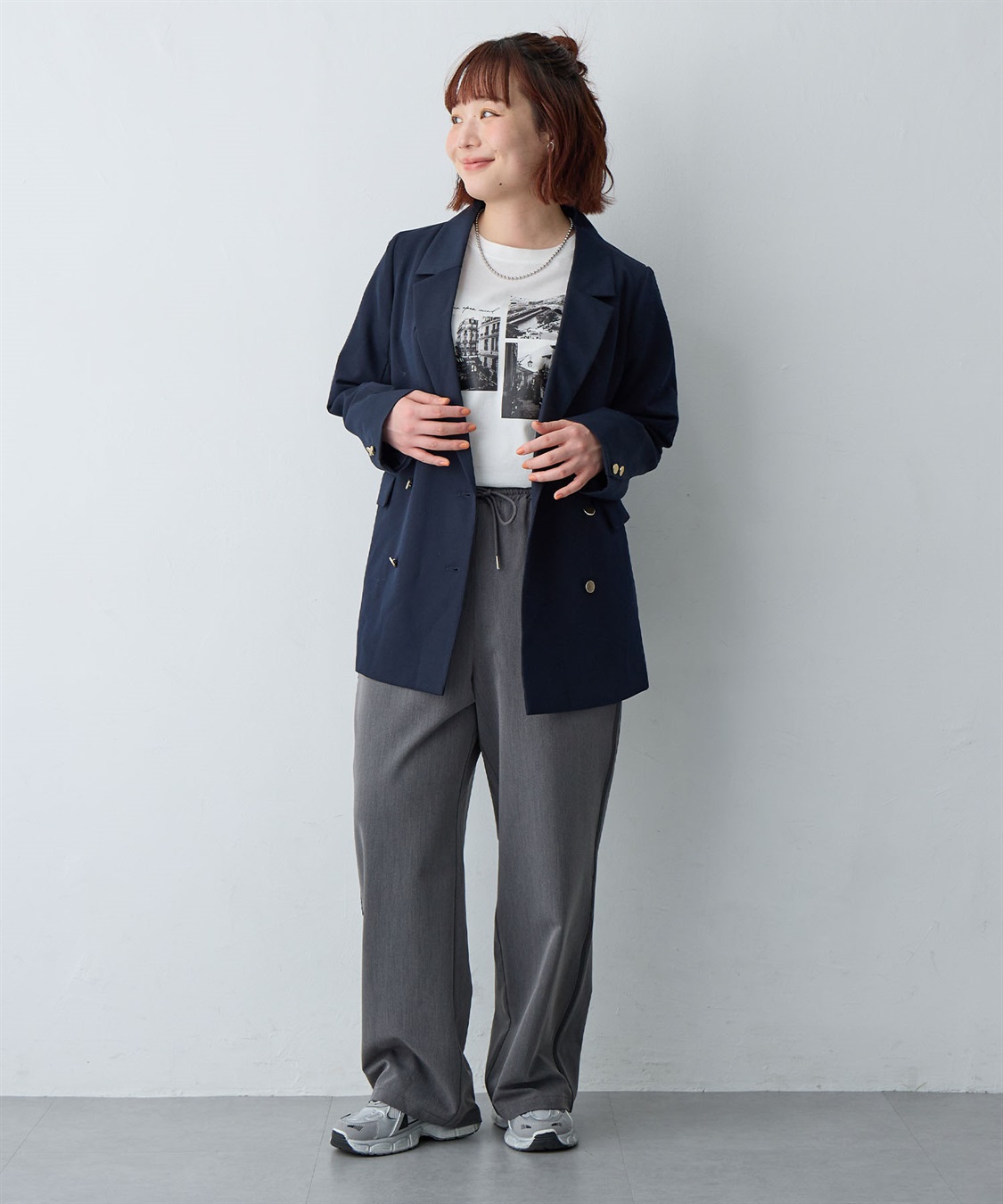 anyfee 【anyfee/大きいサイズ】サイドラインワイドパンツ_sub_22