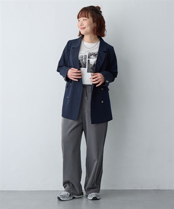 anyfee 【anyfee/大きいサイズ】サイドラインワイドパンツ_subthumb_22