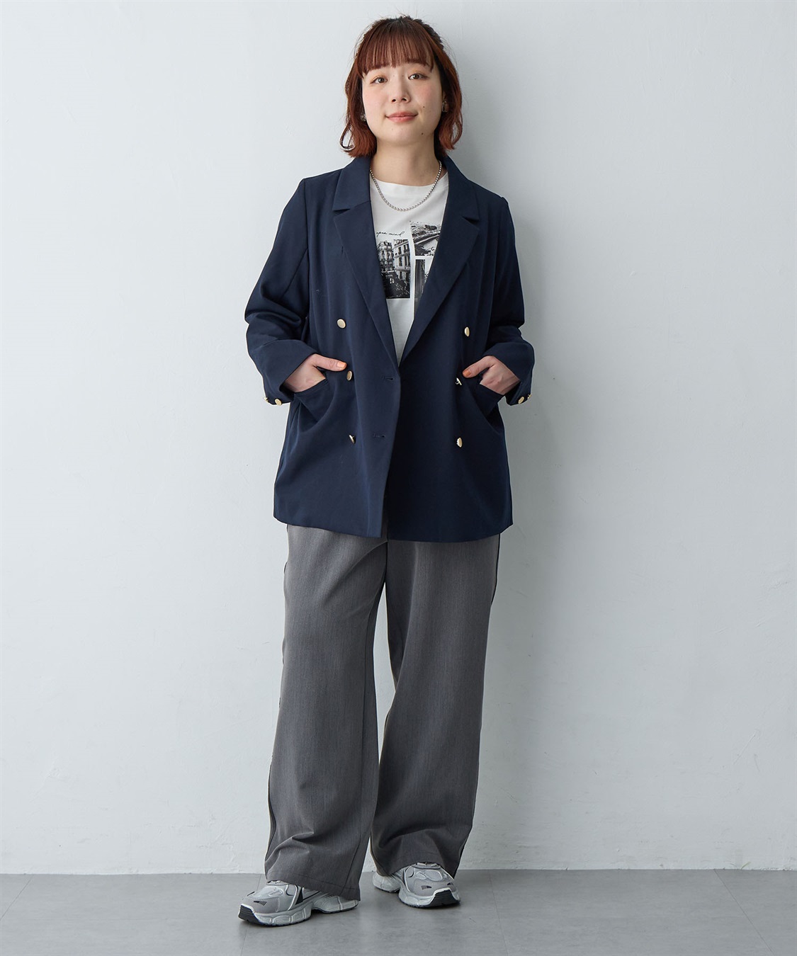 anyfee 【anyfee/大きいサイズ】サイドラインワイドパンツ_sub_27