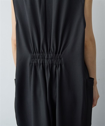 Life Style by cross marche 【anyfee/大きいサイズ】フロントジップＶネックサロペット/オールインワン_subthumb_13