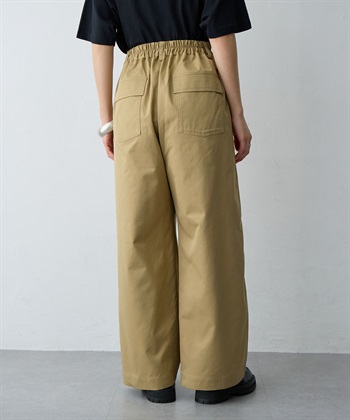 Life Style by cross marche 【anyfee/大きいサイズ】ワイドベイカーパンツ_subthumb_4