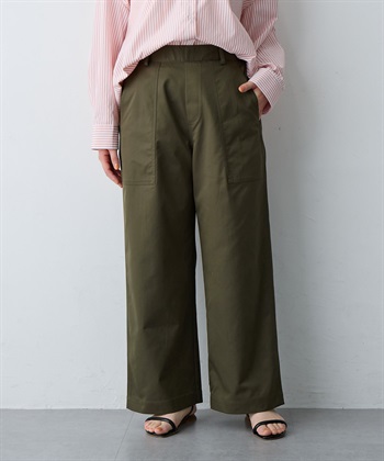 Life Style by cross marche 【anyfee/大きいサイズ】ワイドベイカーパンツ_subthumb_16