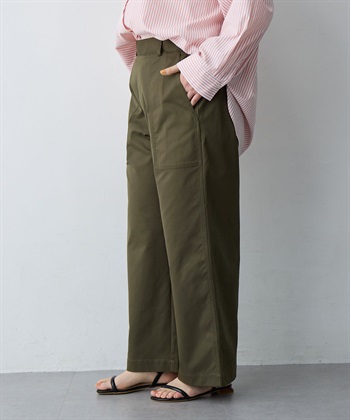 Life Style by cross marche 【anyfee/大きいサイズ】ワイドベイカーパンツ_subthumb_17