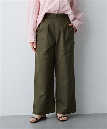 Life Style by cross marche 【anyfee/大きいサイズ】ワイドベイカーパンツ_subthumb_19