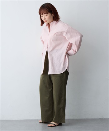 Life Style by cross marche 【anyfee/大きいサイズ】ワイドベイカーパンツ_subthumb_22