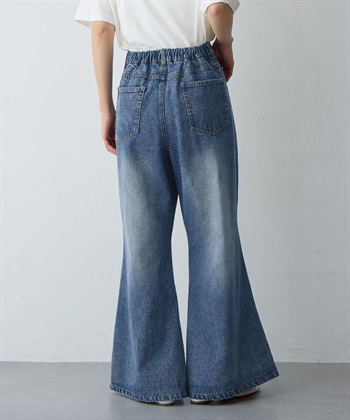 anyfee 【anyfee/大きいサイズ】デニムフレアパンツ_subthumb_5