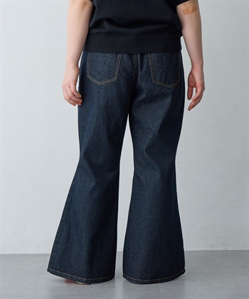 anyfee 【anyfee/大きいサイズ】デニムフレアパンツ_subthumb_19