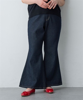 anyfee 【anyfee/大きいサイズ】デニムフレアパンツ_subthumb_21