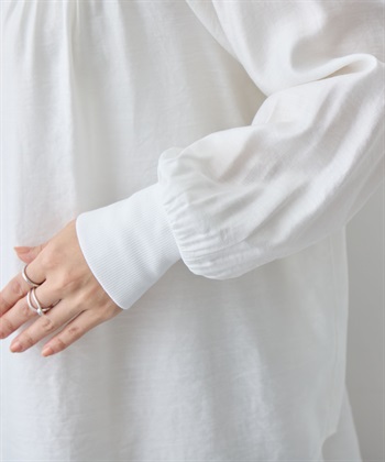 anyfee 【anyfee/大きいサイズ】シアーシャツカーディガン（2026SS）_subthumb_14