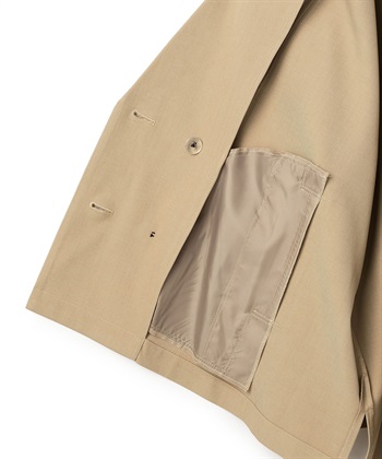 anyfee 【anyfee/大きいサイズ】トレンチライクショートブルゾン_subthumb_5