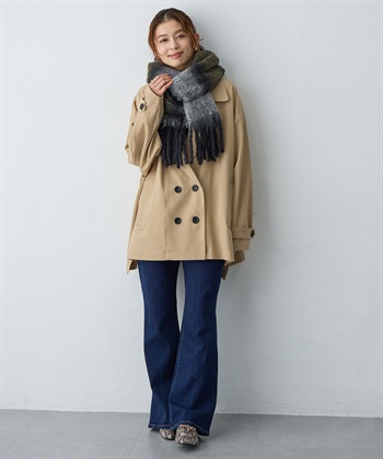 anyfee 【anyfee/大きいサイズ】ボリュームフリンジマフラー（2025AW)_subthumb_6