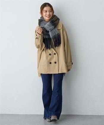 anyfee 【anyfee/大きいサイズ】ボリュームフリンジマフラー（2025AW)_subthumb_13